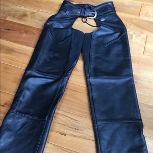 Harley Davidson awesome leather chaps!